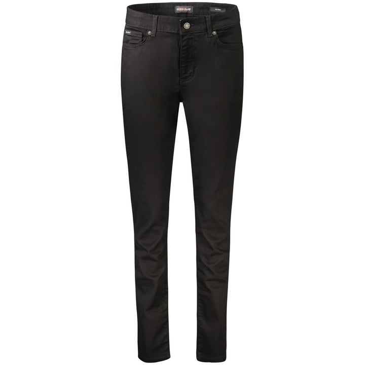 Guess Jeans Nero Cotton Women&