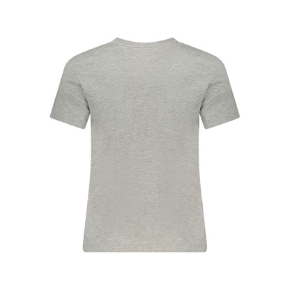 Guess Jeans Grey Organic Cotton Women T-Shirt