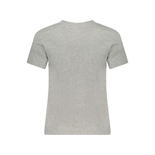 Guess Jeans Grey Organic Cotton Women T-Shirt