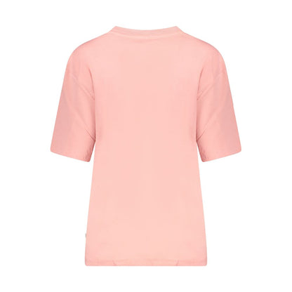 Guess Jeans Pink Organic Cotton Women T-Shirt