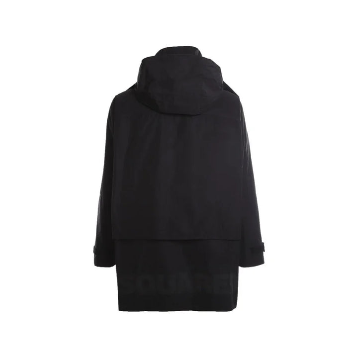 Dsquared² Black Nylon Shell Jacket