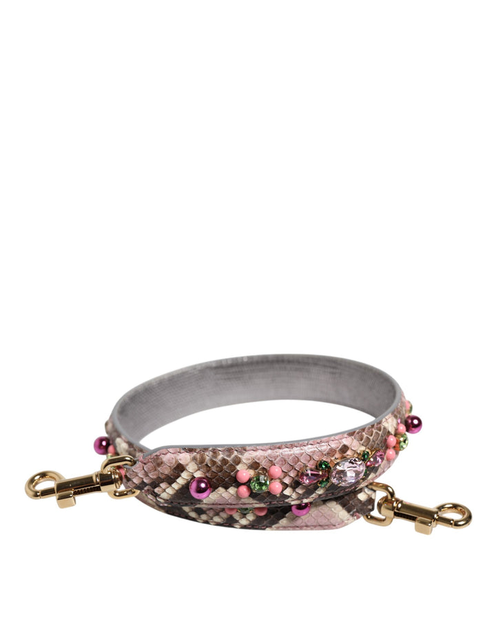 Dolce &amp; Gabbana Multicolor Embellished Handbag Shoulder Strap