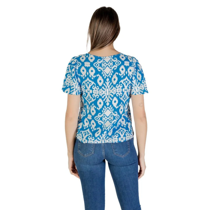 Vero Moda Blue Viscose Blouse