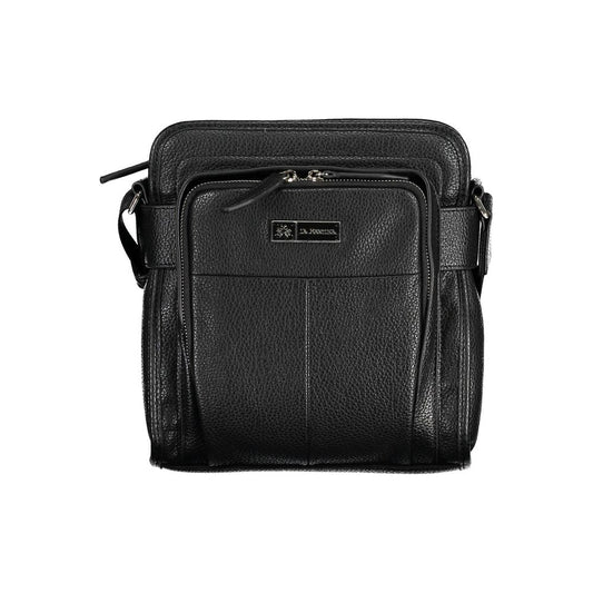 La Martina "Nero Poliuretano Uomo Shoulder Bag"
