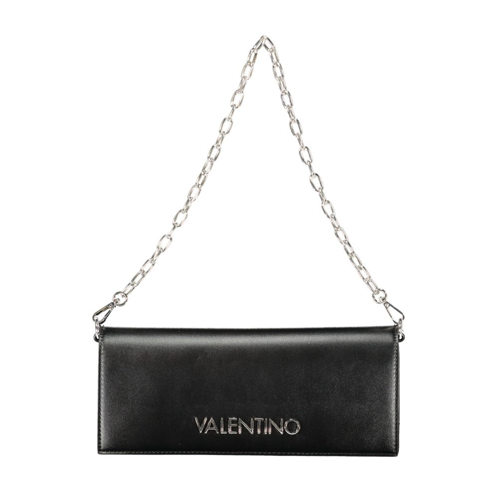 Mario Valentino Black Polyurethane Women Handbag