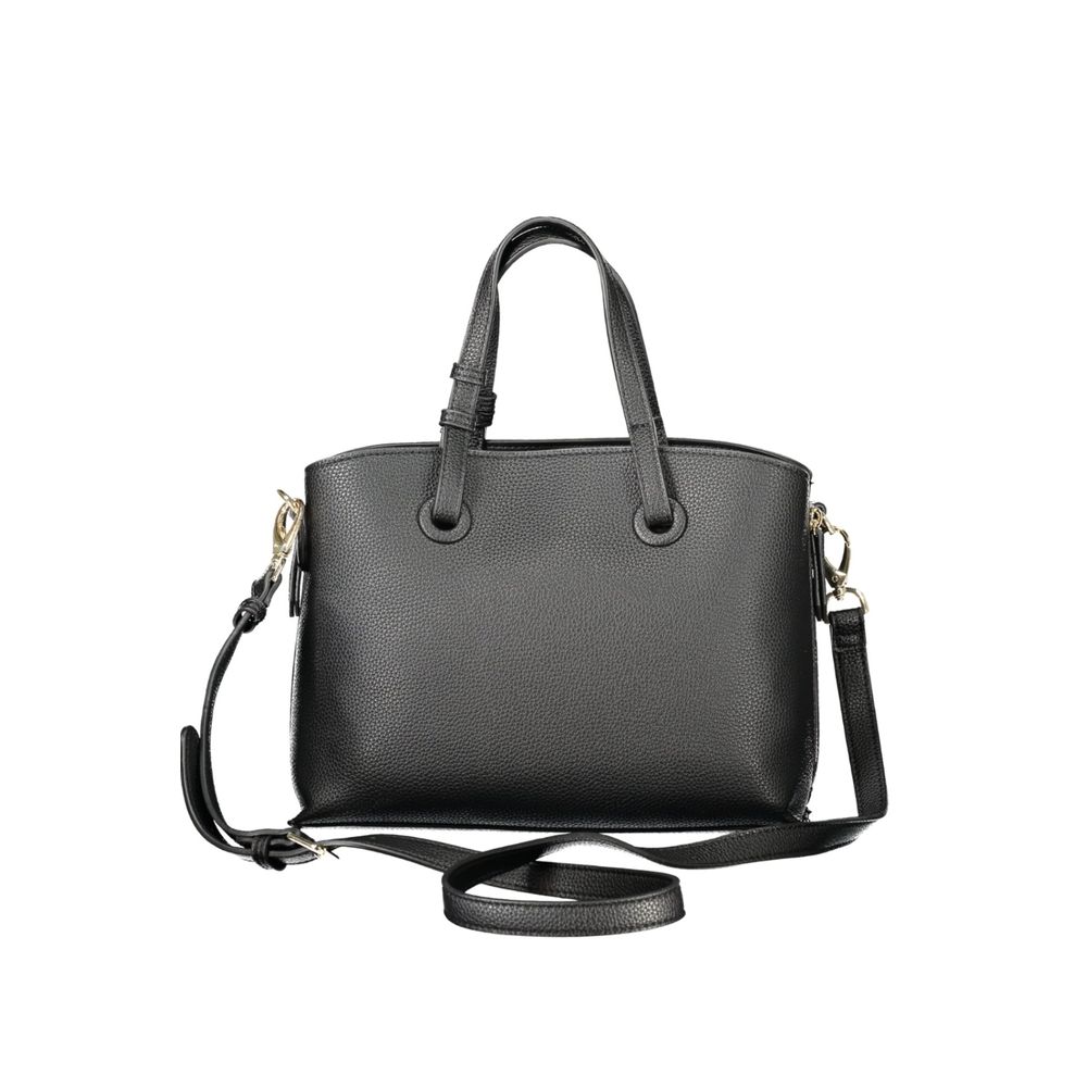 Mario Valentino - Black Polyurethane Women’s Bag
