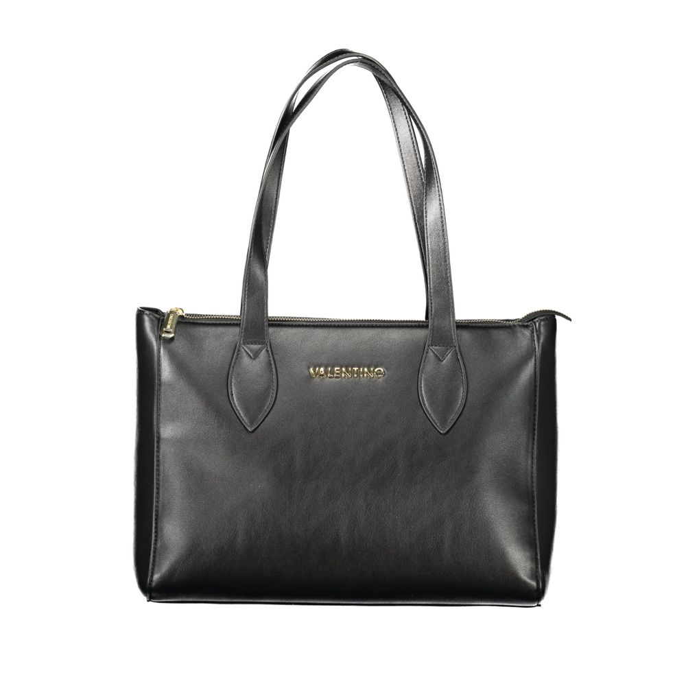 Mario Valentino Black Polyurethane Women&