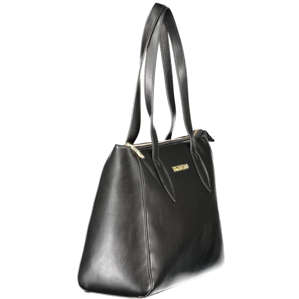 Mario Valentino Black Polyurethane Women&