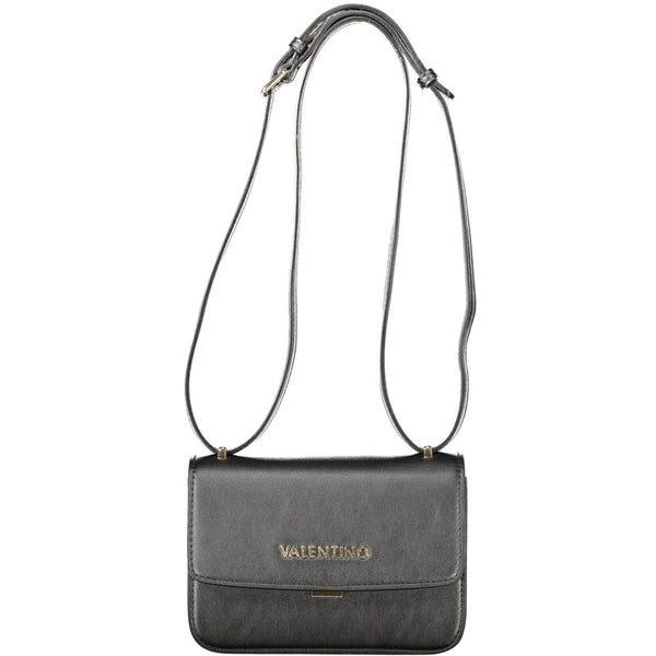 Mario Valentino - Black Polyurethane Womens Bag