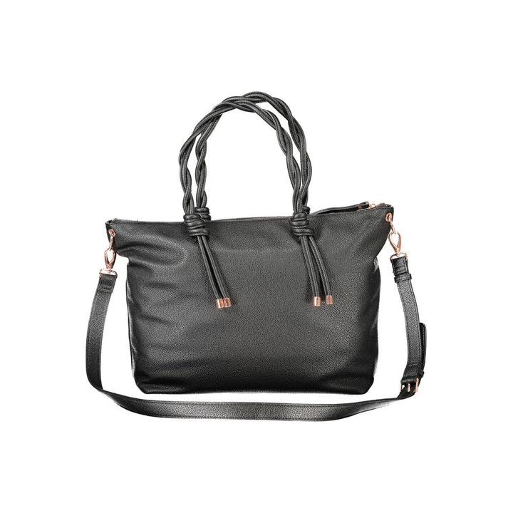 Valentino Black Polyethylene Handbag