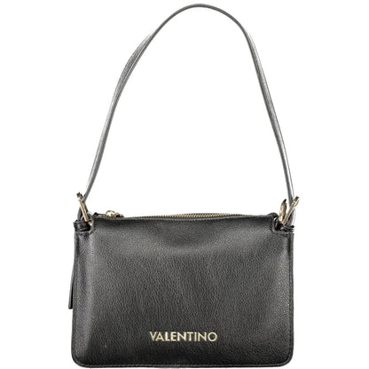 Mario Valentino Black Polyurethane Women Handbag