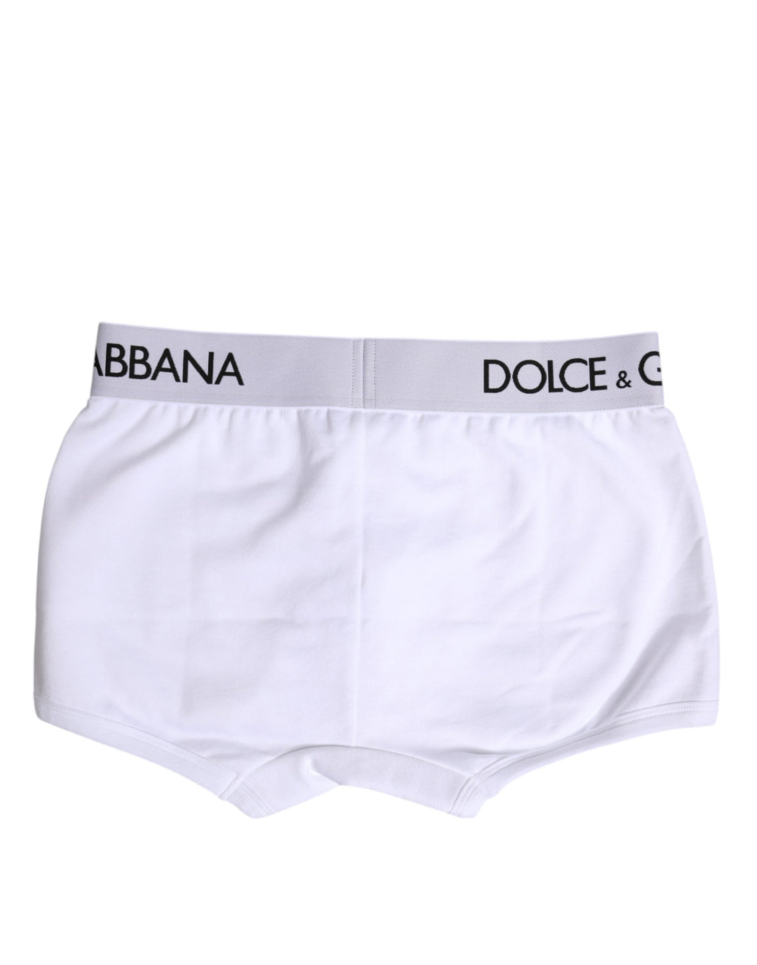 Dolce &amp; Gabbana White Cotton Stretch Regular Boxer Underwear