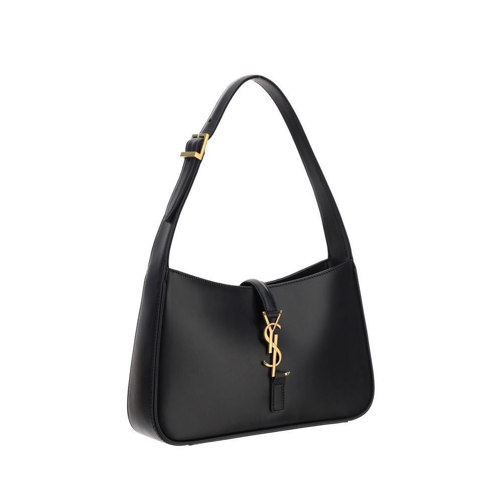Saint Laurent - Black Calf Leather Bos Taurus Handbag