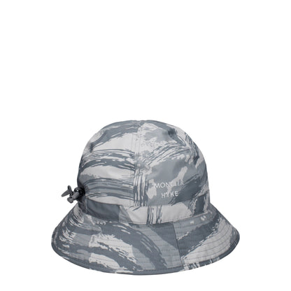 Moncler Gray Polyester Bucket Hat