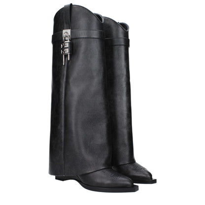 Givenchy Black Leather Boots