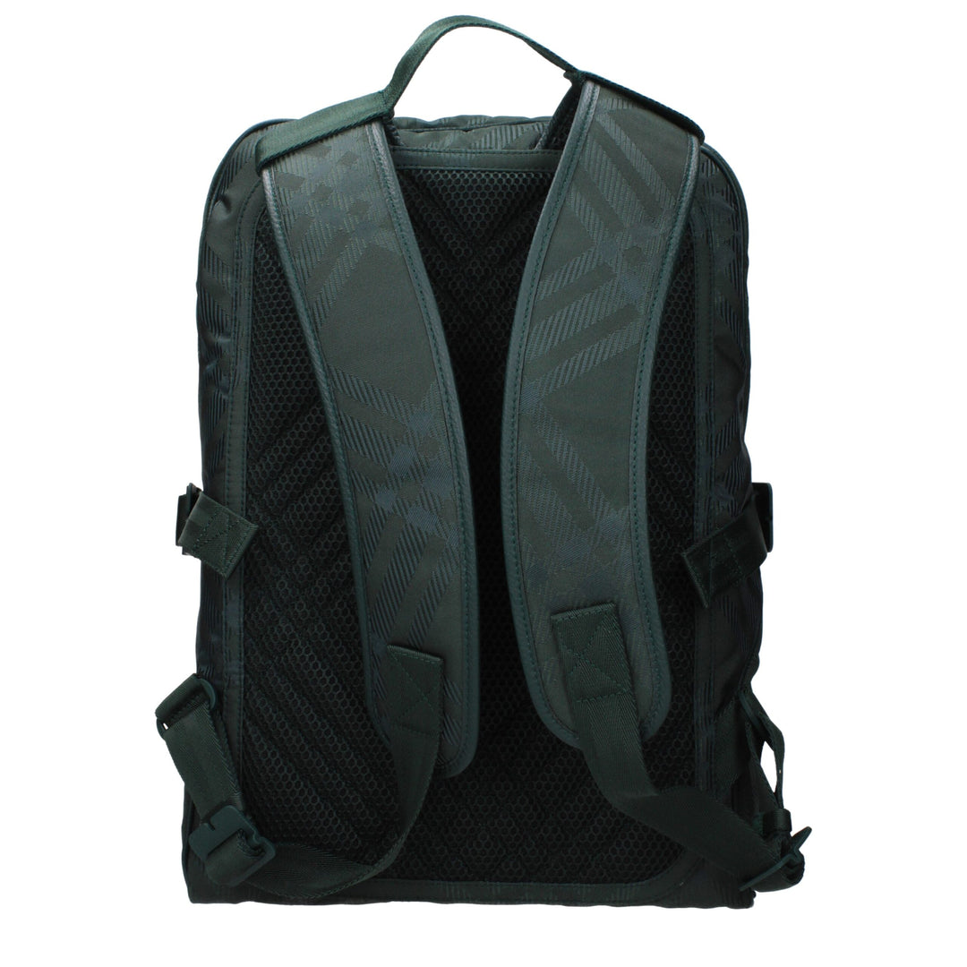 Burberry Green Fabric Backpack