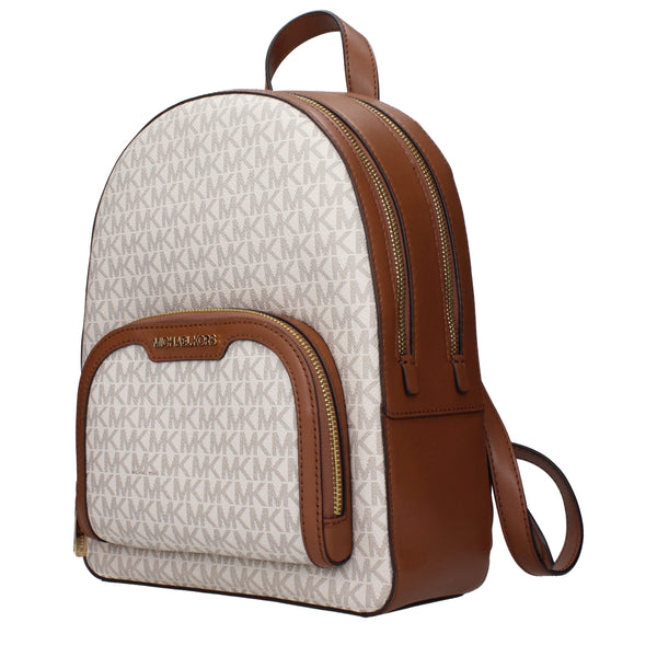 Michael Kors - Beige Fabric Backpack