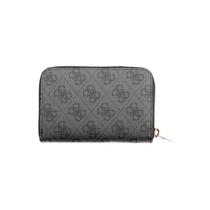 Guess Jeans Black Polyurethane Women Wallet