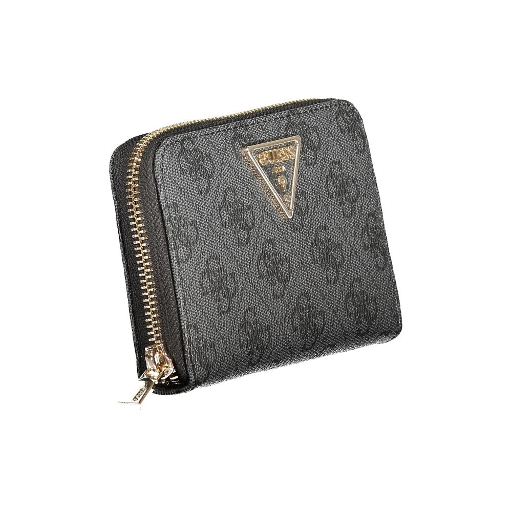 Guess Jeans Black Polyurethane Women Wallet