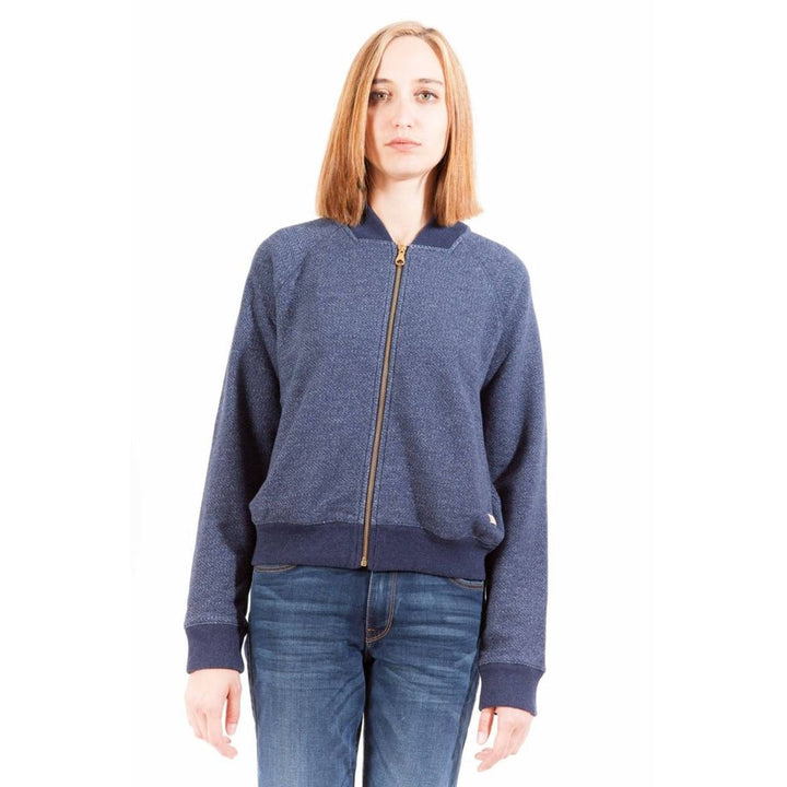 Gant Blue Cotton Women Sweatshirt