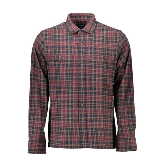 Gant Marrone Cotton Mens Shirt