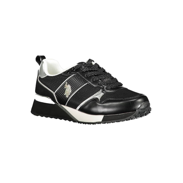 U.S. POLO ASSN. White Eco Suede Women Sneaker