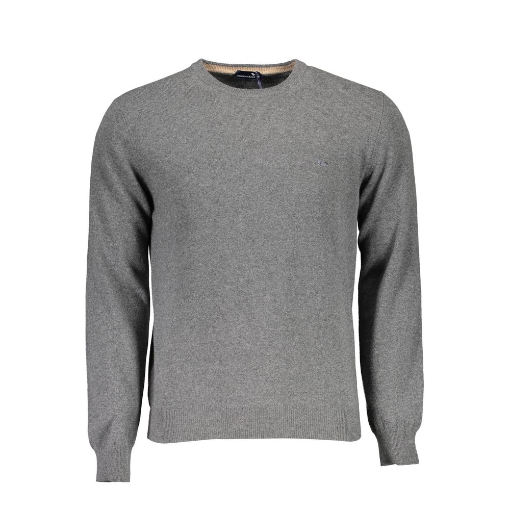 Harmont &amp; Blaine Grigio Wool Men Sweater