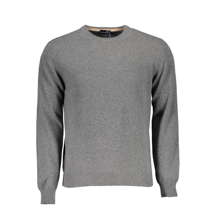 Harmont &amp; Blaine Grigio Wool Men Sweater
