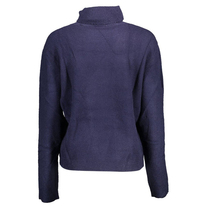 U.S. POLO ASSN. Blue Acrylic Womens Sweater