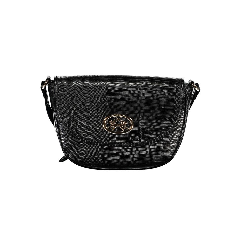 La Martina Black Polyurethane Women&
