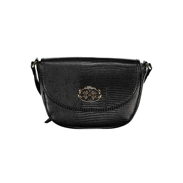 La Martina Black Polyurethane Women&