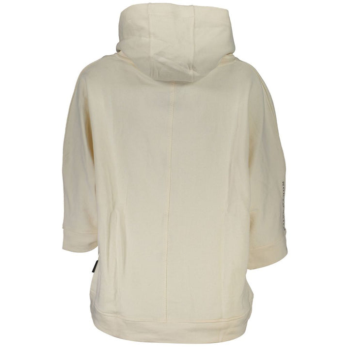 North Sails Bianco Cotton Women Sweatshirt