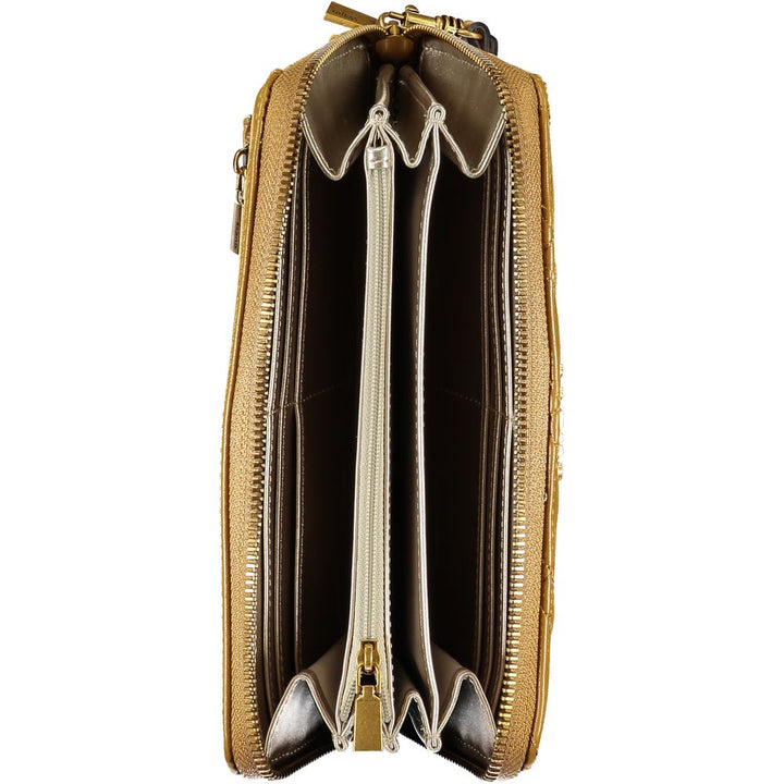Guess Jeans Yellow Polyurethane Women Wallet