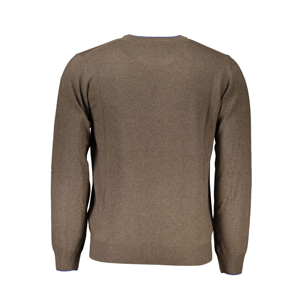 Harmont &amp; Blaine Marrone Viscosa Mens Sweater