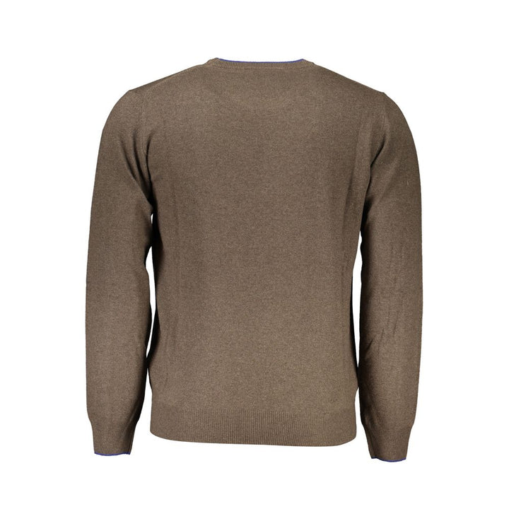 Harmont &amp; Blaine Marrone Viscosa Mens Sweater