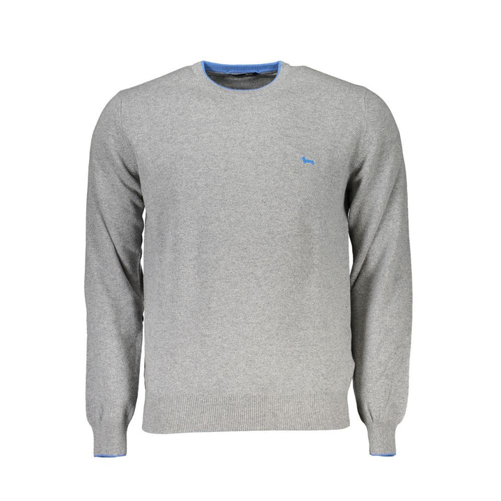 Harmont &amp; Blaine Grigio Viscosa Men Sweater