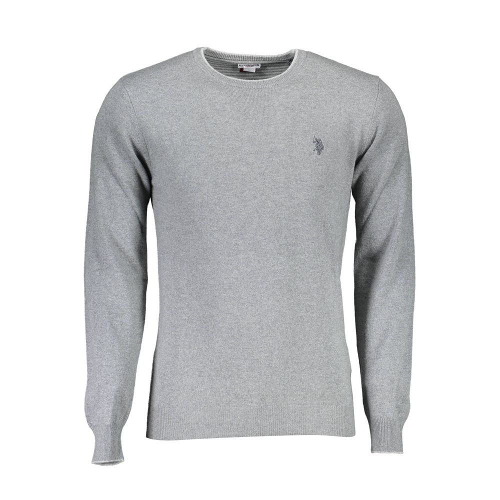 U.S. POLO ASSN. Gray Wool Men&