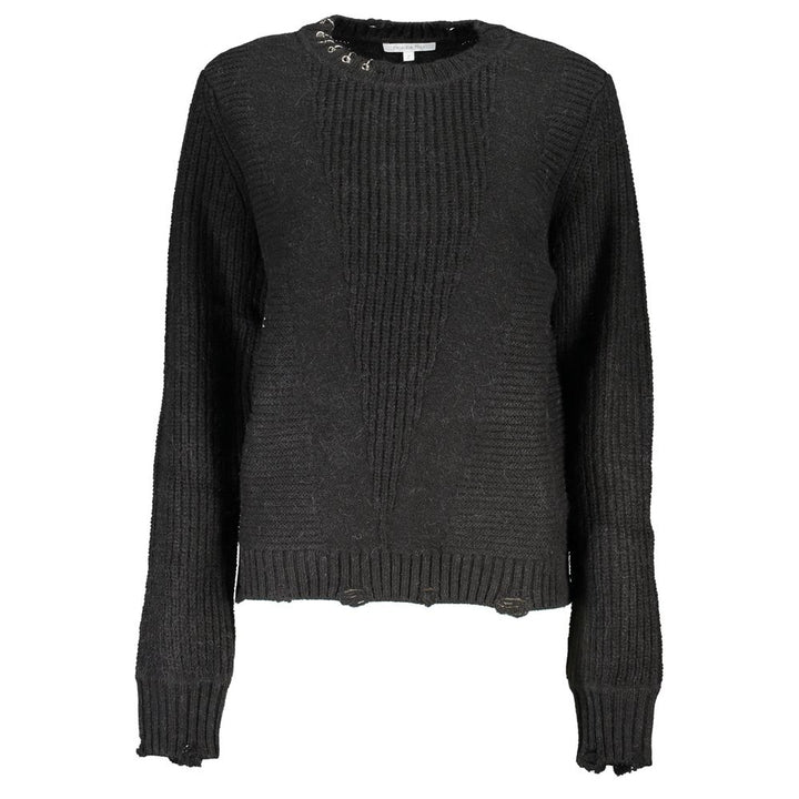 Patrizia Pepe Black Acrylic Women&