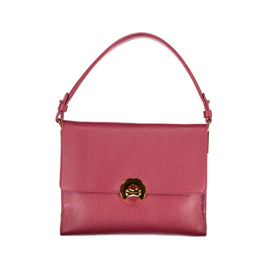 Coccinelle Red Leather Shoulder Bag