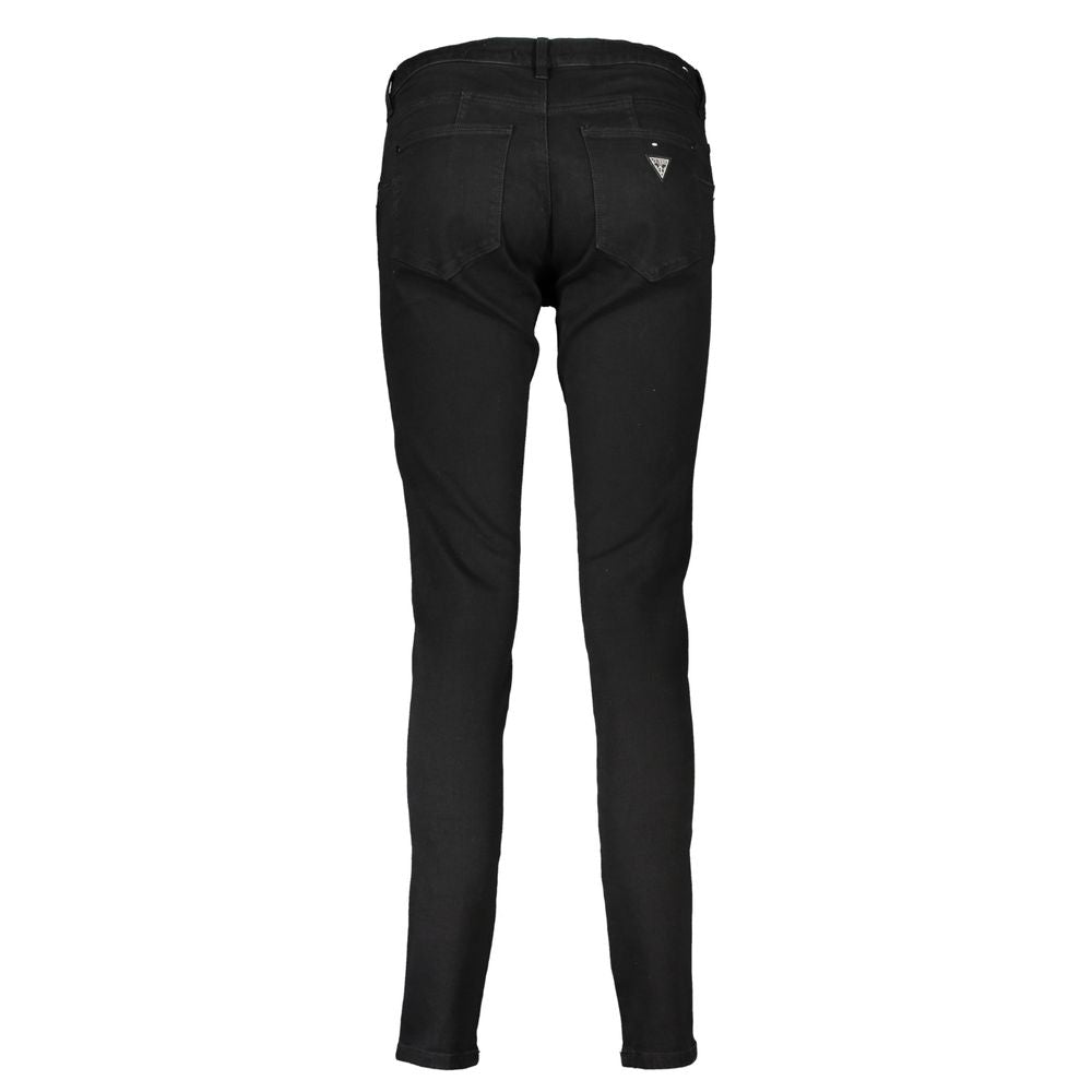 Guess Jeans Nero Cotton Women&
