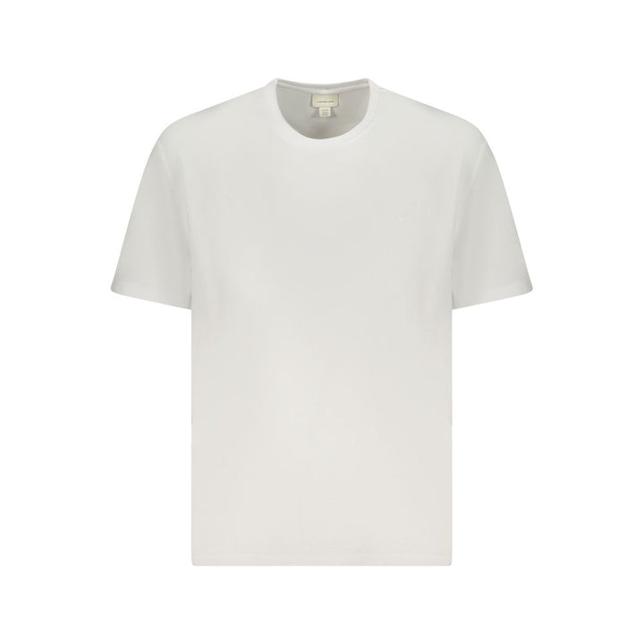 Calvin Klein White Cotton Mens T-Shirt