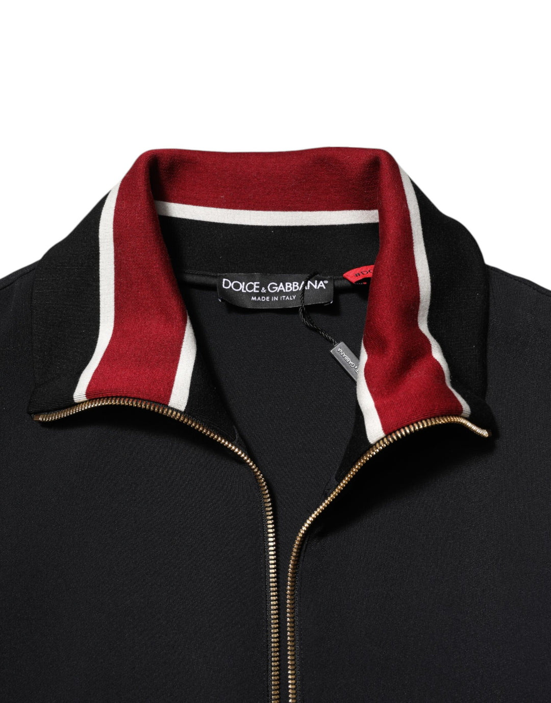 Dolce &amp; Gabbana Black DG King Full Zip Sweatshirt  Sweater