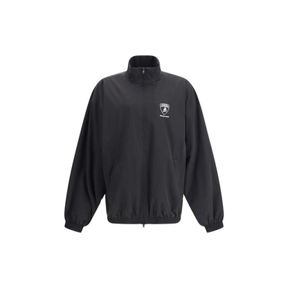 Balenciaga Black Polyester Shell Jacket