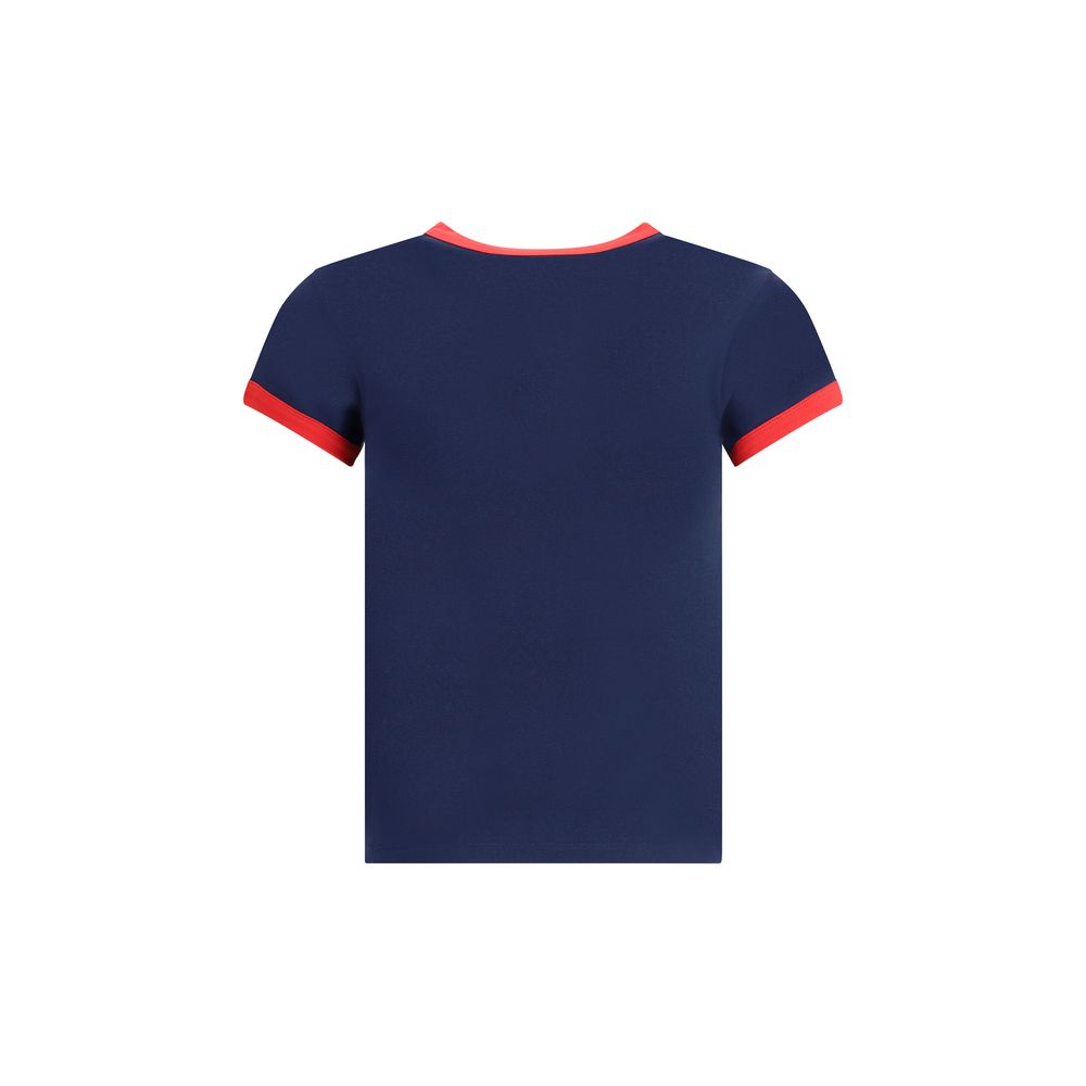 Valentino Blue Cotton T-Shirt