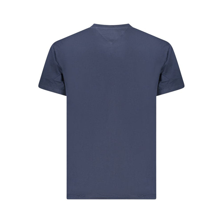 Tommy Hilfiger Blue Cotton Men's T-Shirt