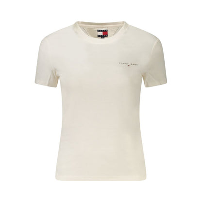 Tommy Hilfiger White Cotton Women's T-Shirt