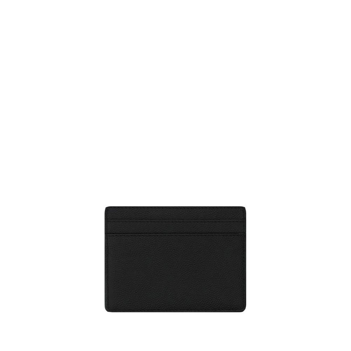 Saint Laurent Black Calf Leather Bos Taurus Wallet