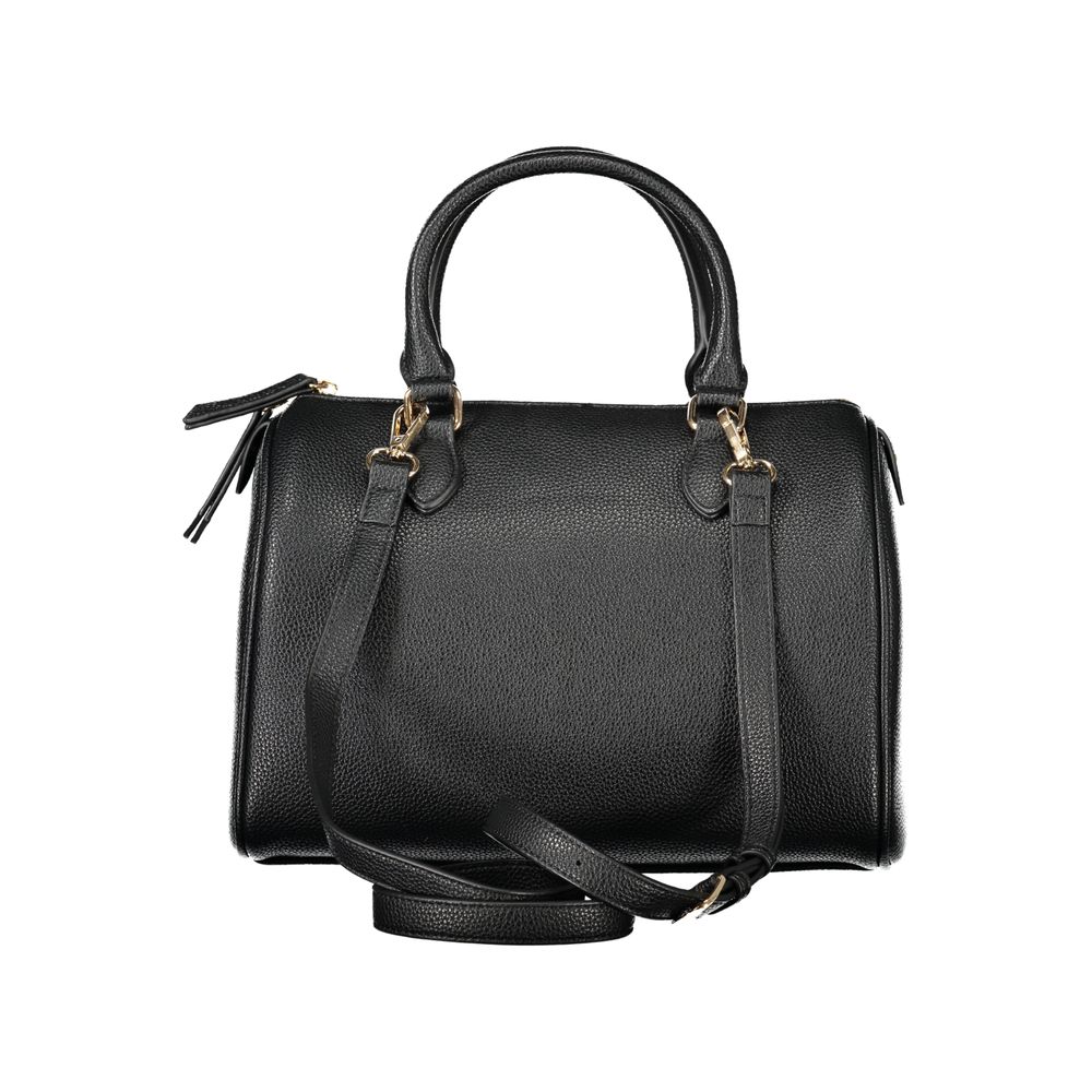 Mario Valentino Black Polyurethane Women&