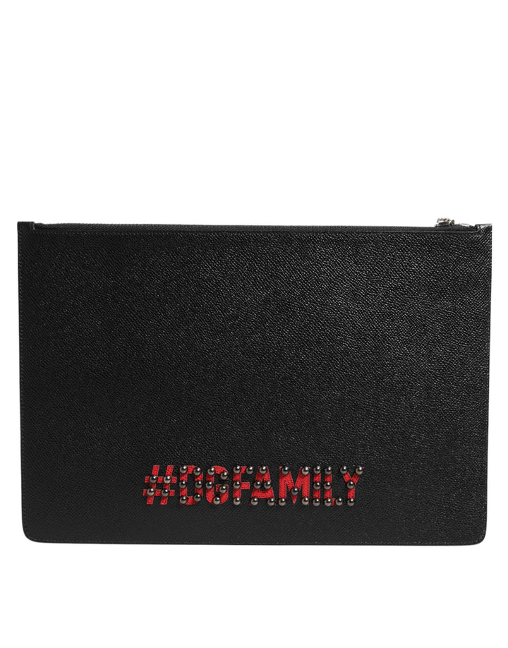 Dolce &amp; Gabbana Black Leather 