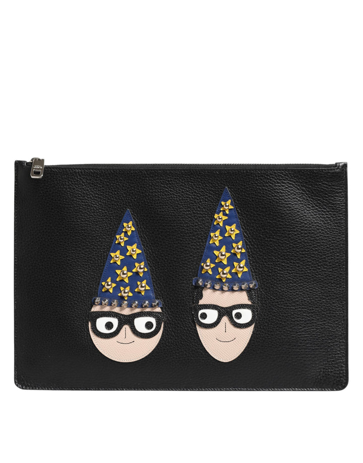 Dolce &amp; Gabbana Black Leather 